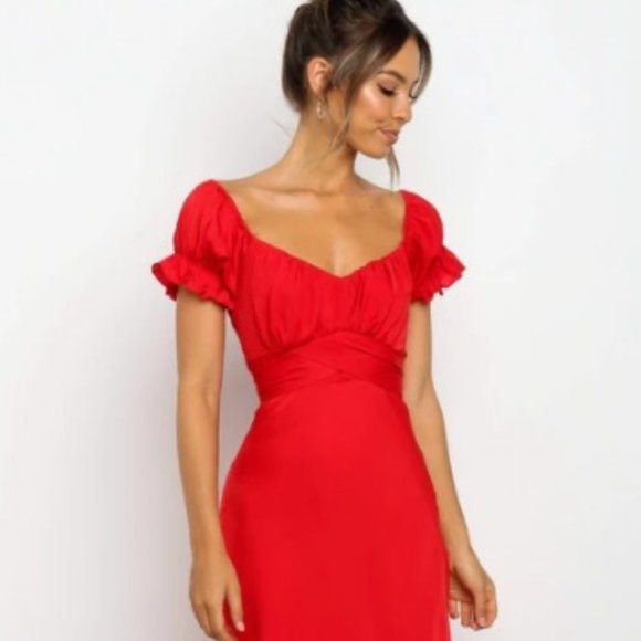 Petal & Pup | Dresses | Oralie Dress Red Petal And Pup | Poshmark